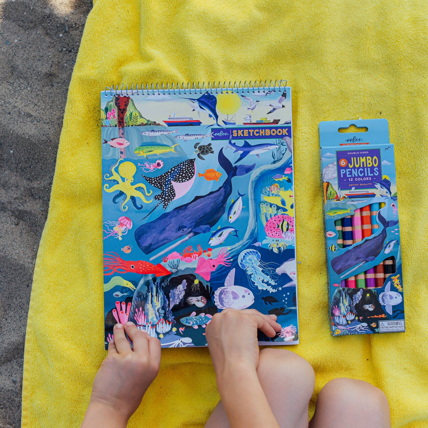 Under the Sea Sketchbook - eeBoo