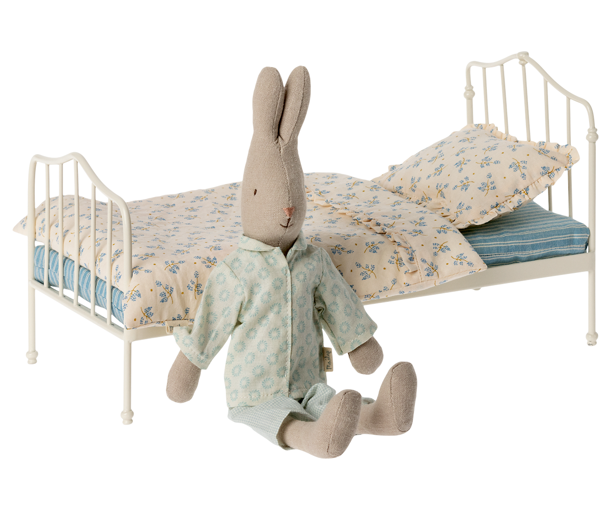 Miniature Vintage Bed Blue- Maileg