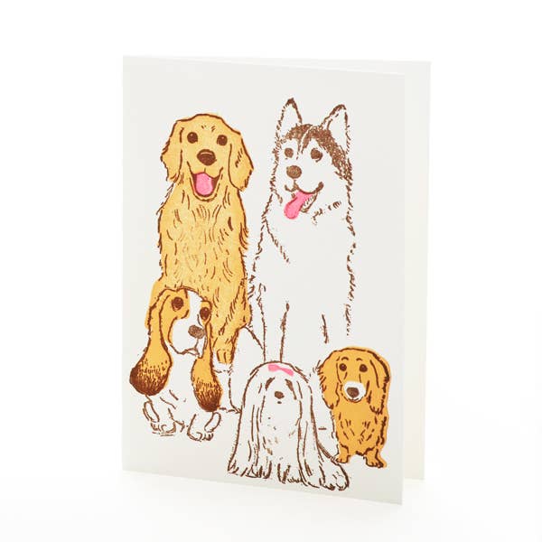 Dogs Notecard - Set of 6