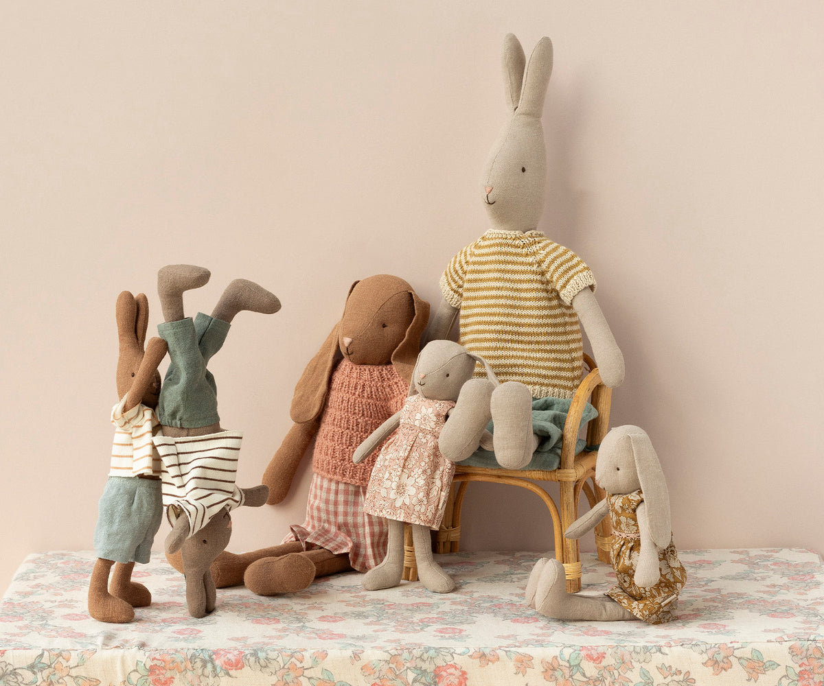 Bunny Size 3 Knitted Shirt and Skirt - Maileg