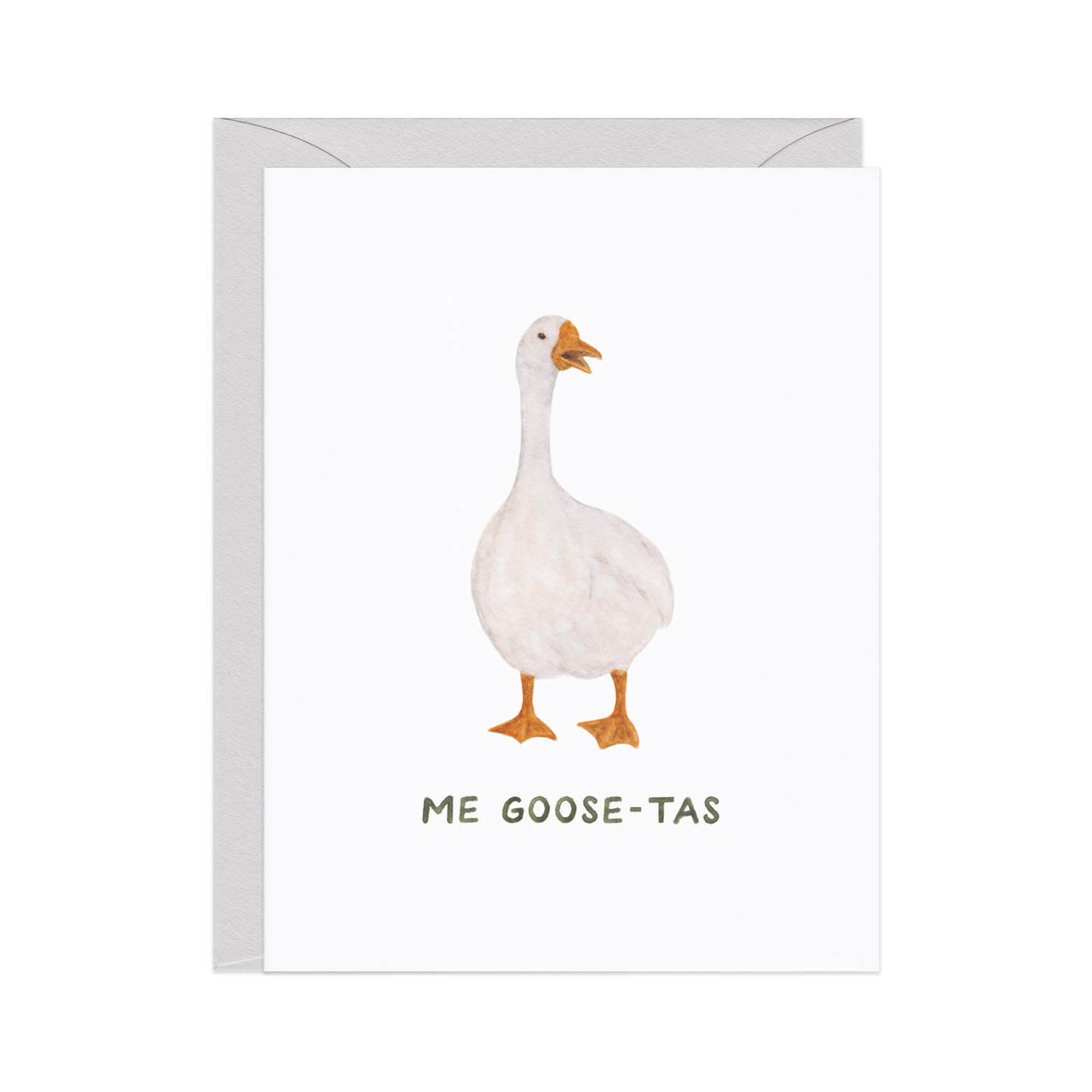 Me Goose-tas — Love Card