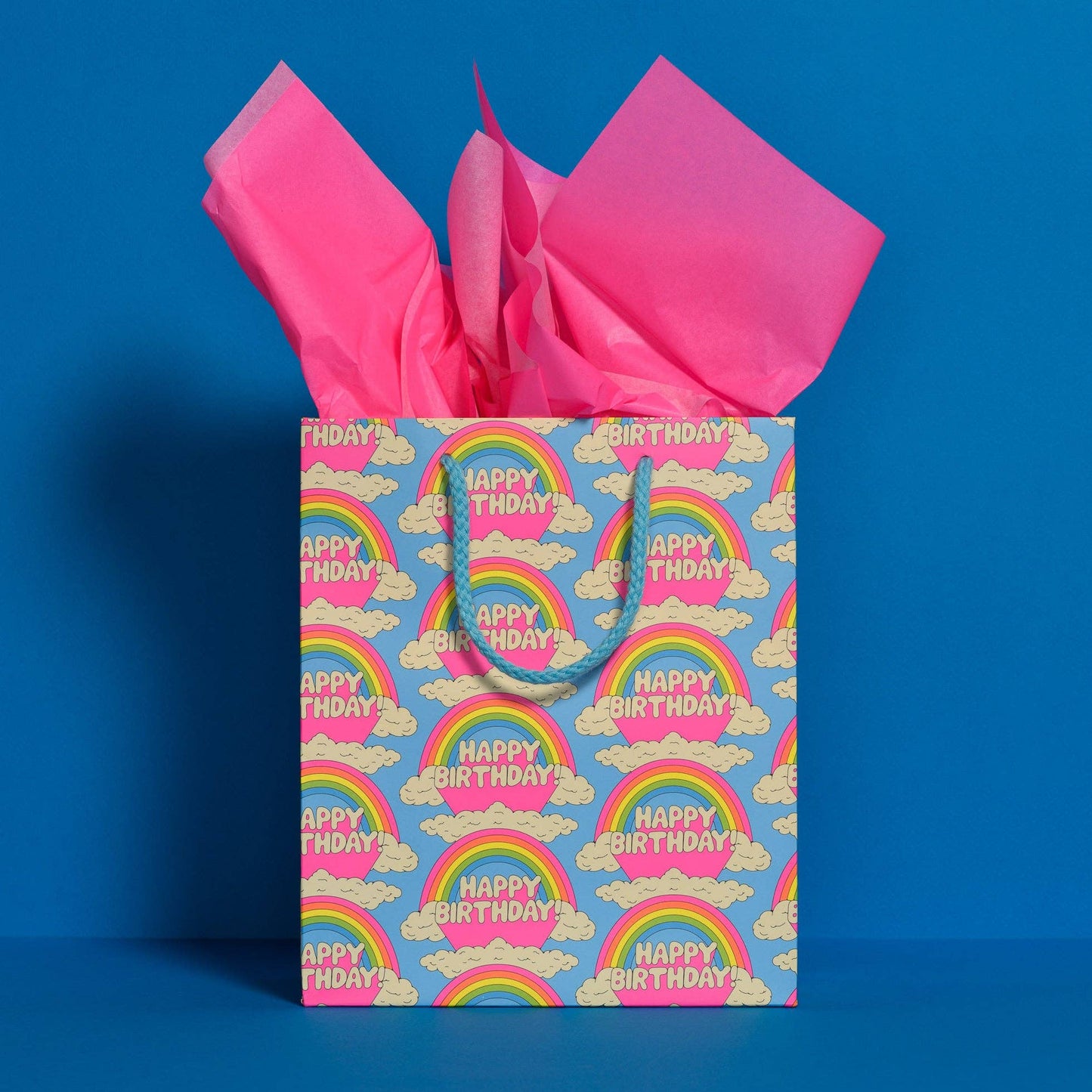 Neon Pink tissue paper: 8 Sheets