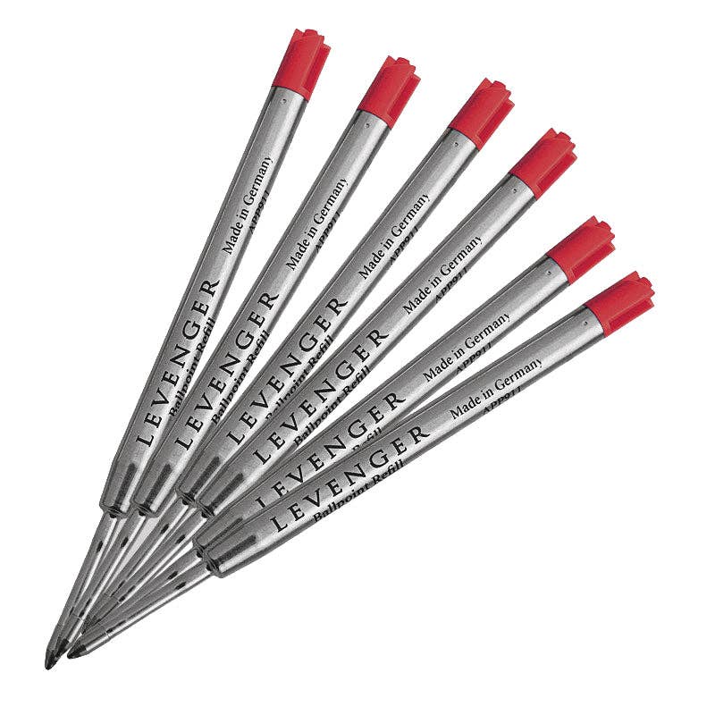 Levenger Ballpoint Pen Refill: Blue / Fine