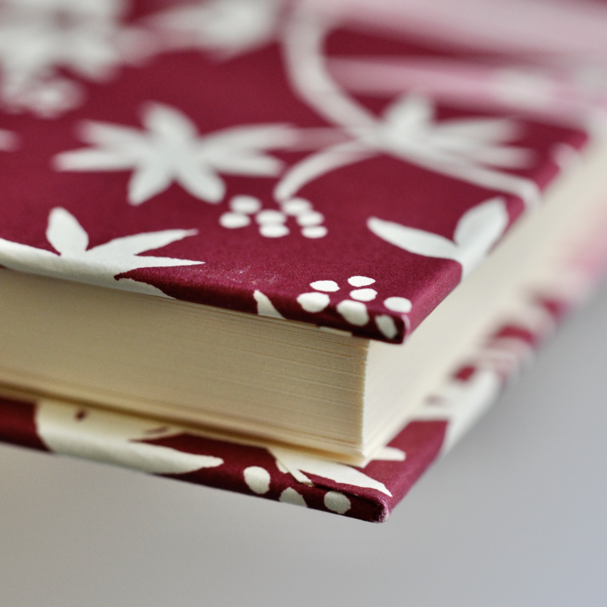 Very Large Hardback Notebook Songbird Bramble