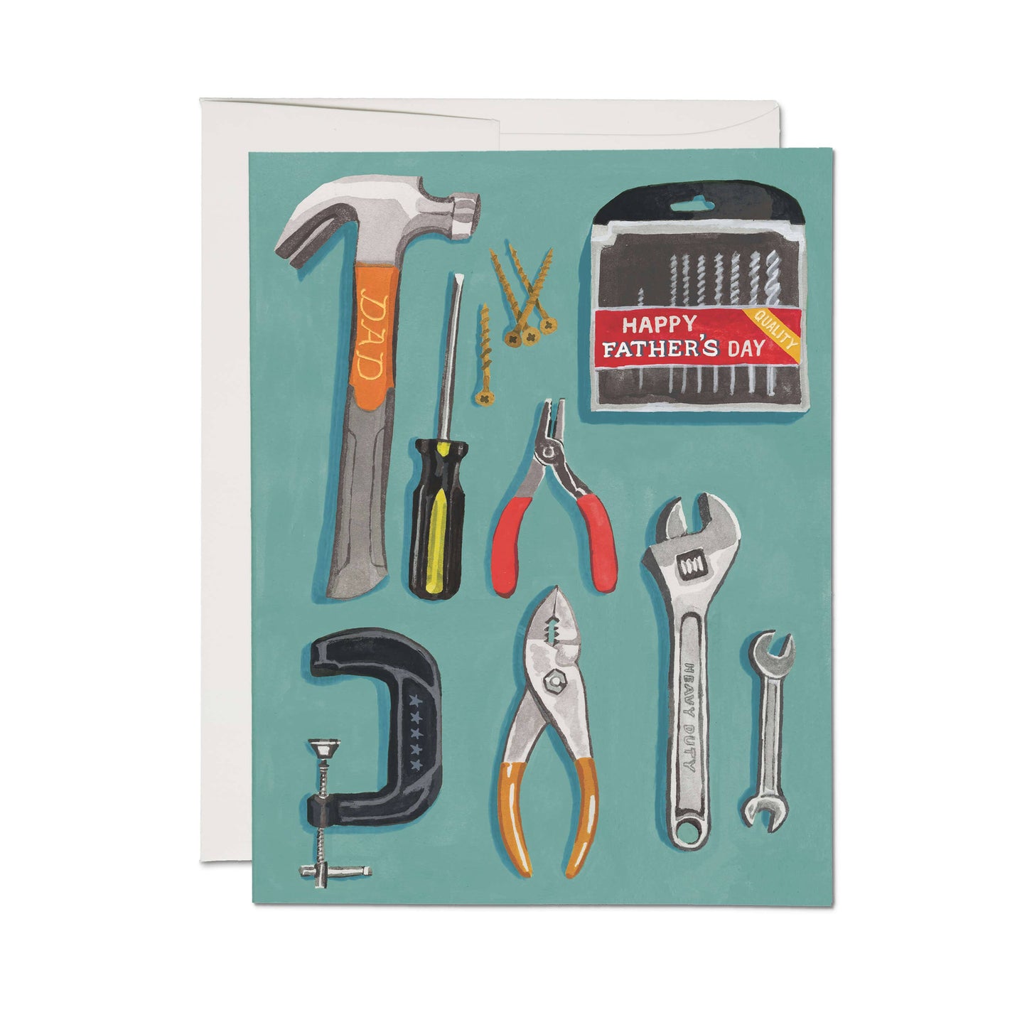 Handy Dad greeting card: Single