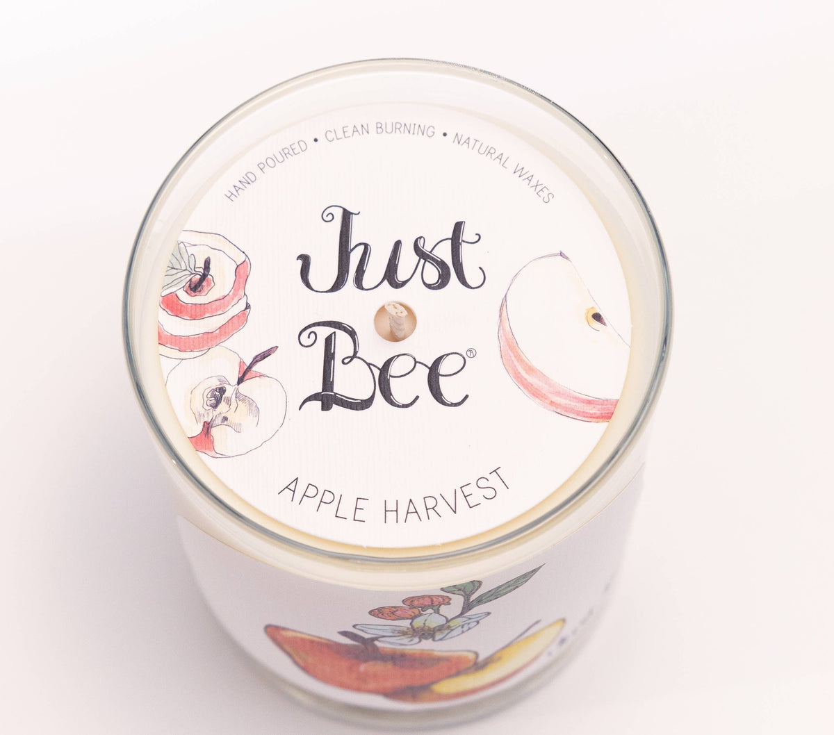 Apple Harvest - Large Glass - Just Bee Candle
