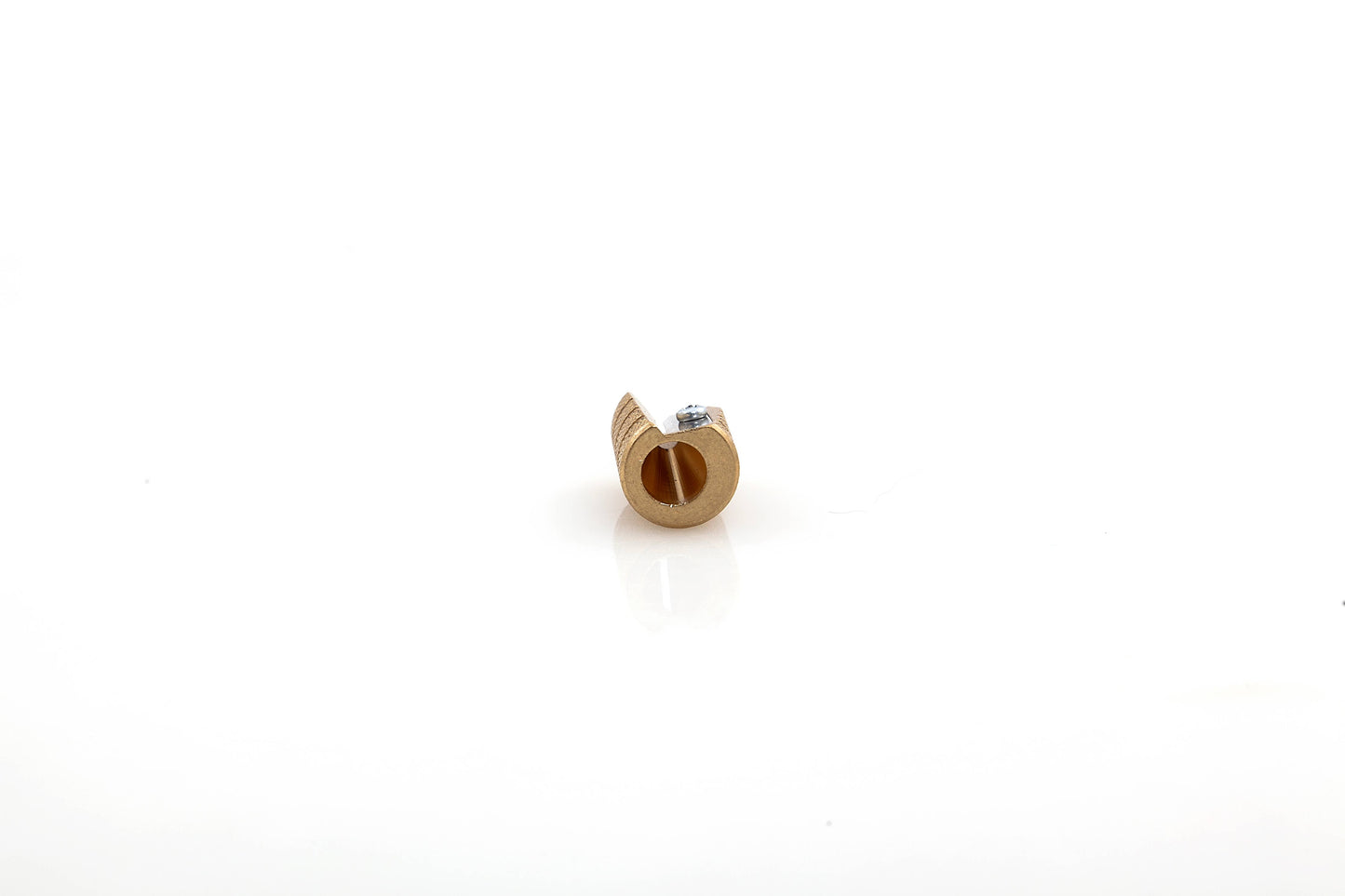 One-Hole Golden Brass Sharpener