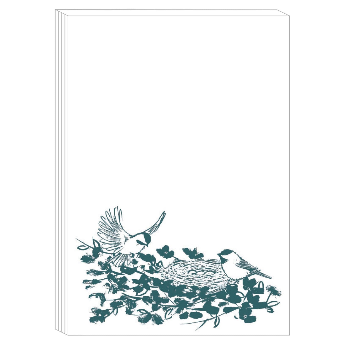 Chickadees Notepad (e.b. goodale)