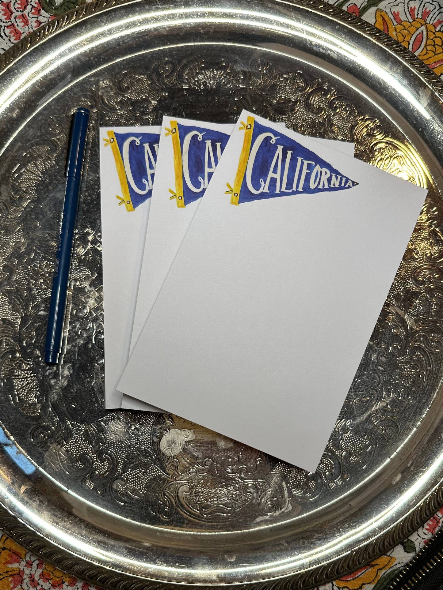 California Pennant Le Petit Notepad