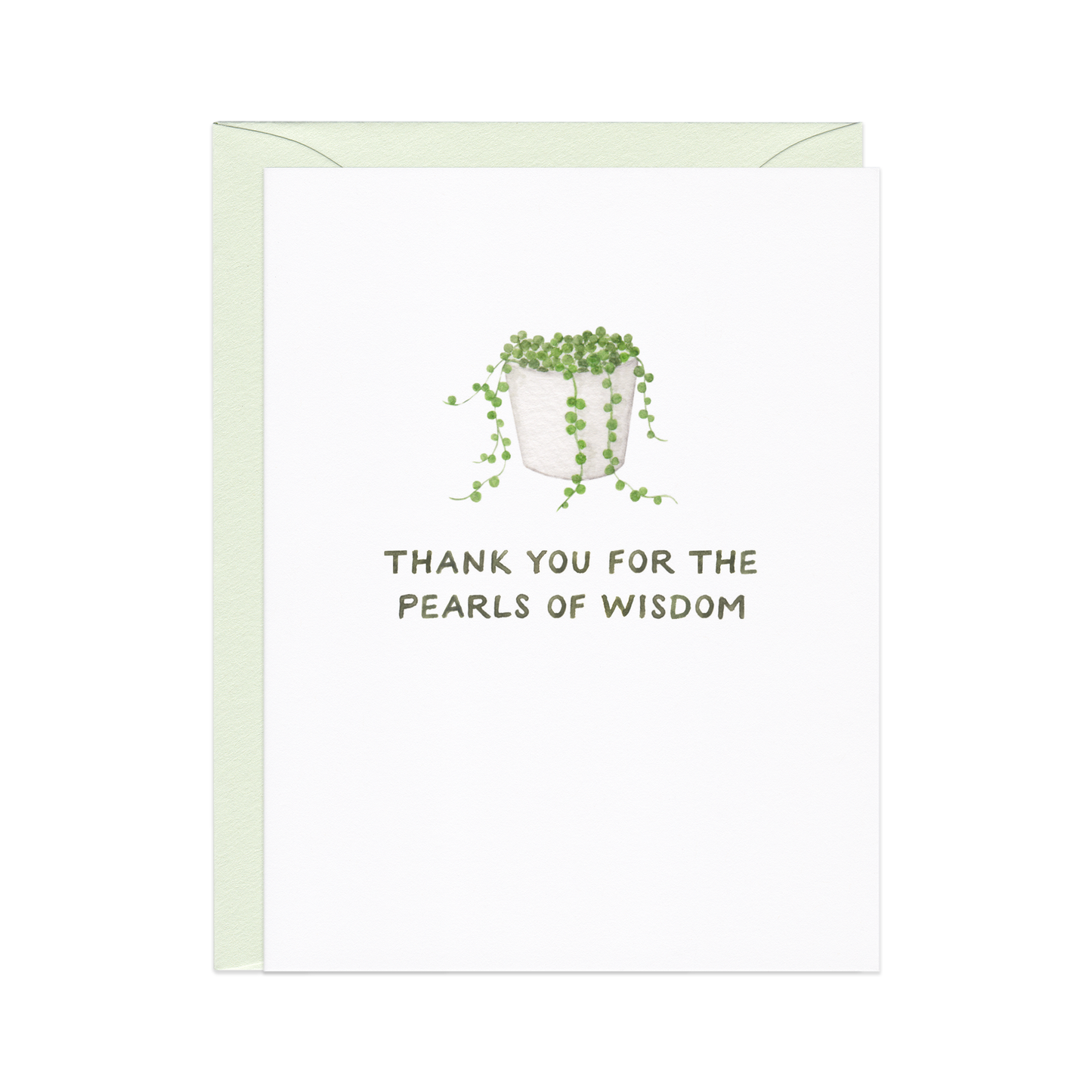 Pearls of Wisdom — Thank You Card