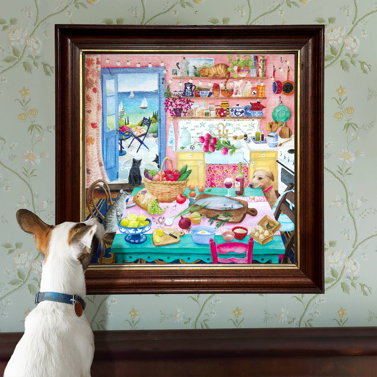 Pink Kitchen 1000 Piece