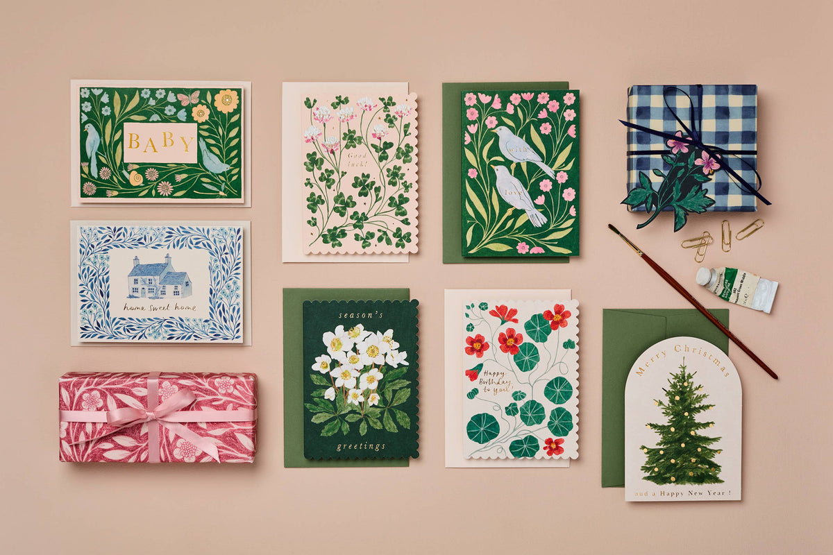 Hellebore 'Season's Greetings' Card