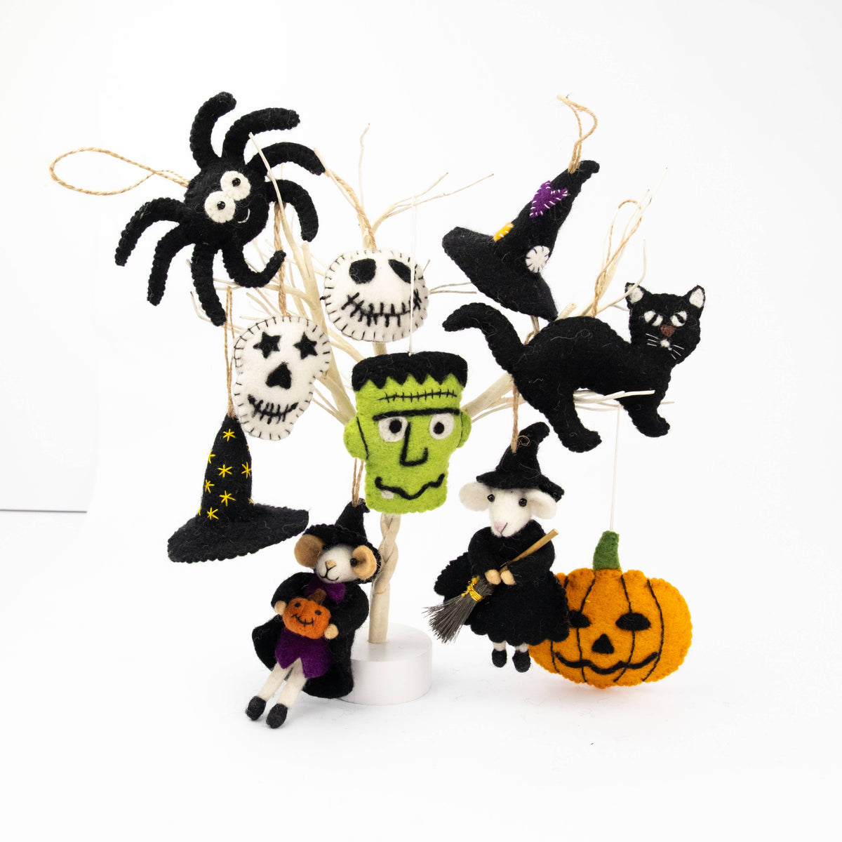 Felt Spider Ornament