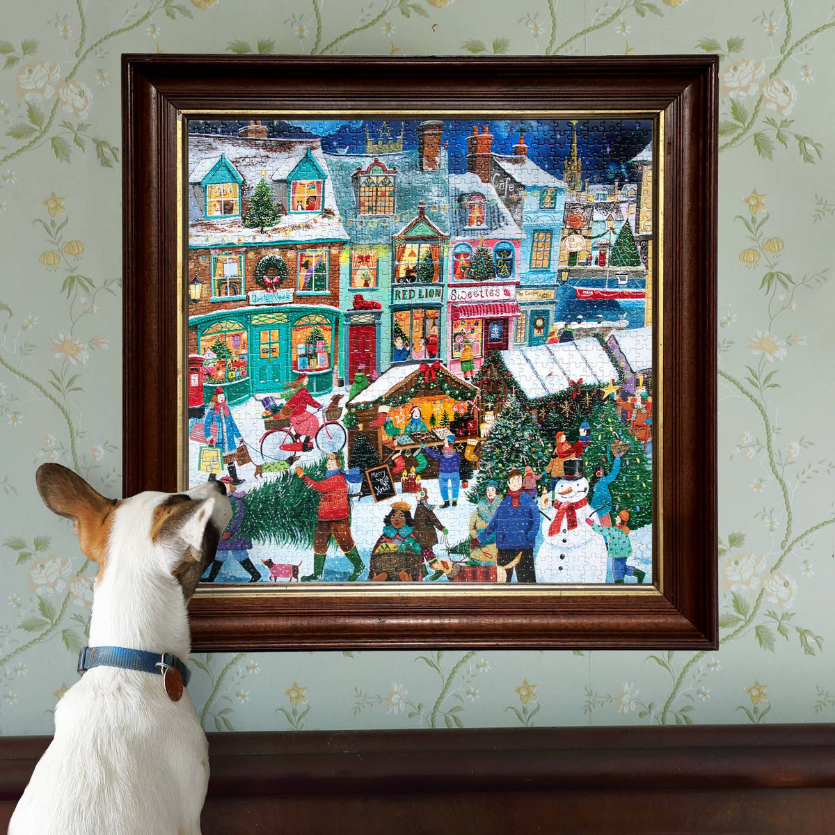 Holiday Market by the Sea 1000 Piece Puzzle