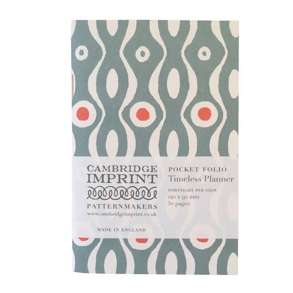 Timeless Planner Insert for Pocket Folio Blue