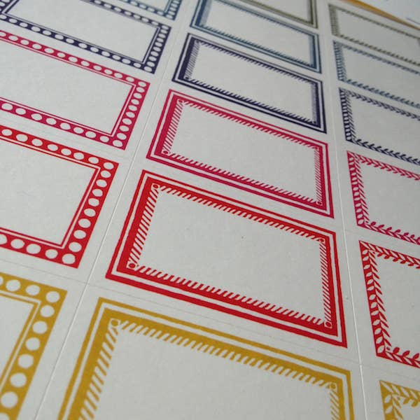 42 Medium Self-Adhesive Labels No. 1