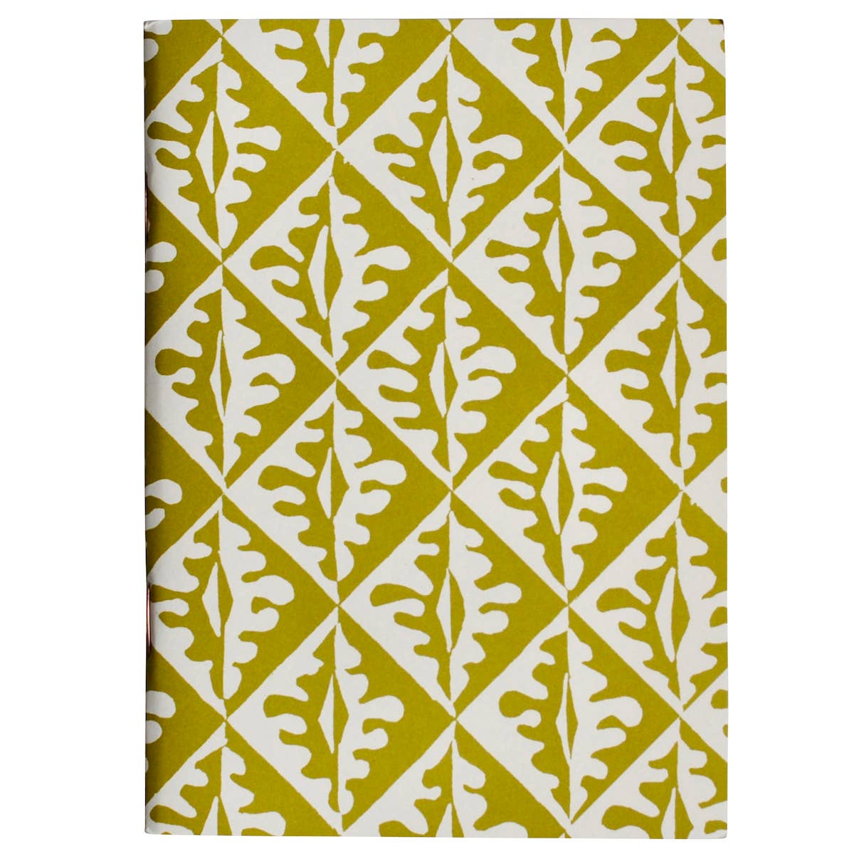 Pocket Notebook Oak Leaves Sap Green
