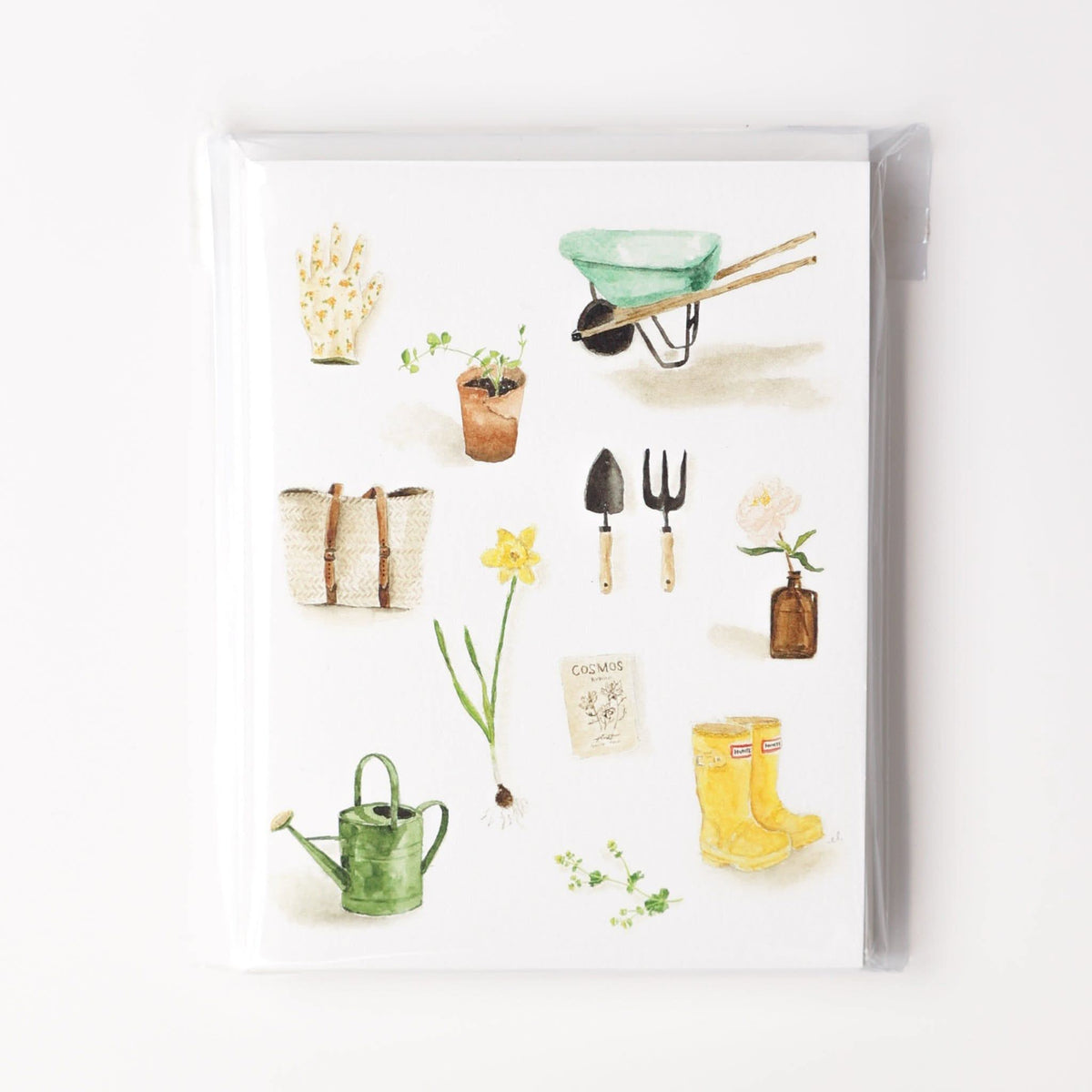 Garden notecards: Set of 8