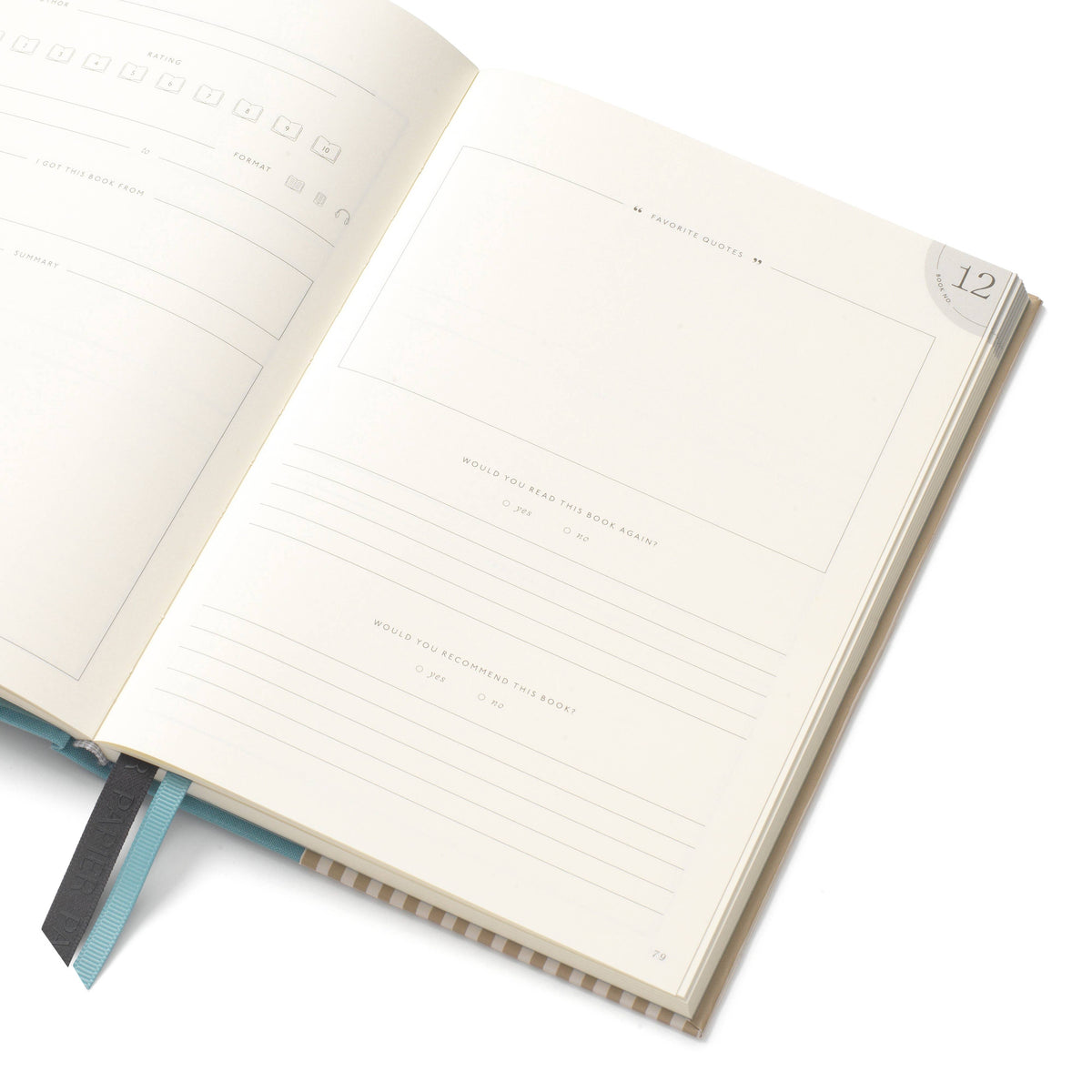 Guided Reading Journal, A5 Fabric - Fleurs