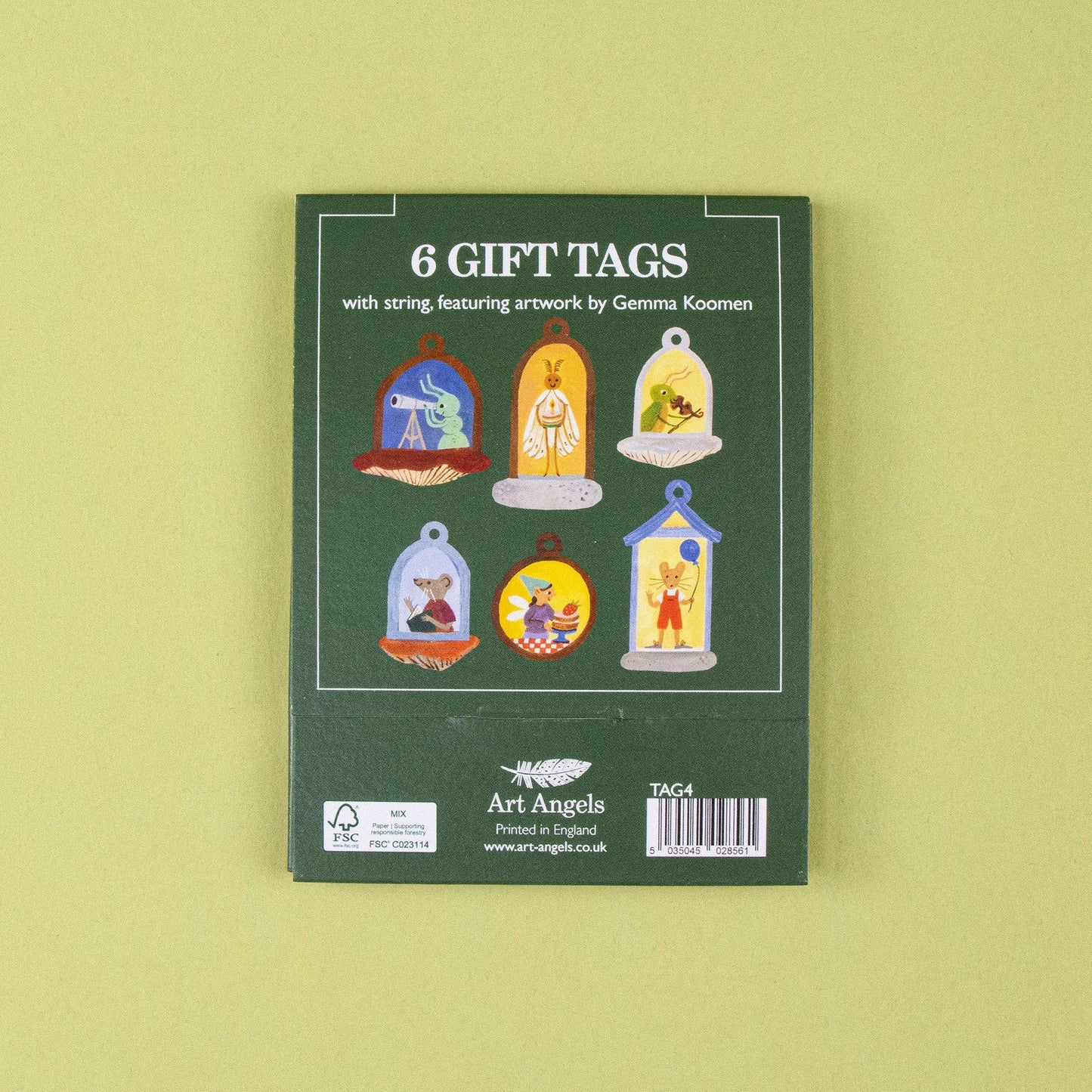 Toadstool Friends Gift Tags