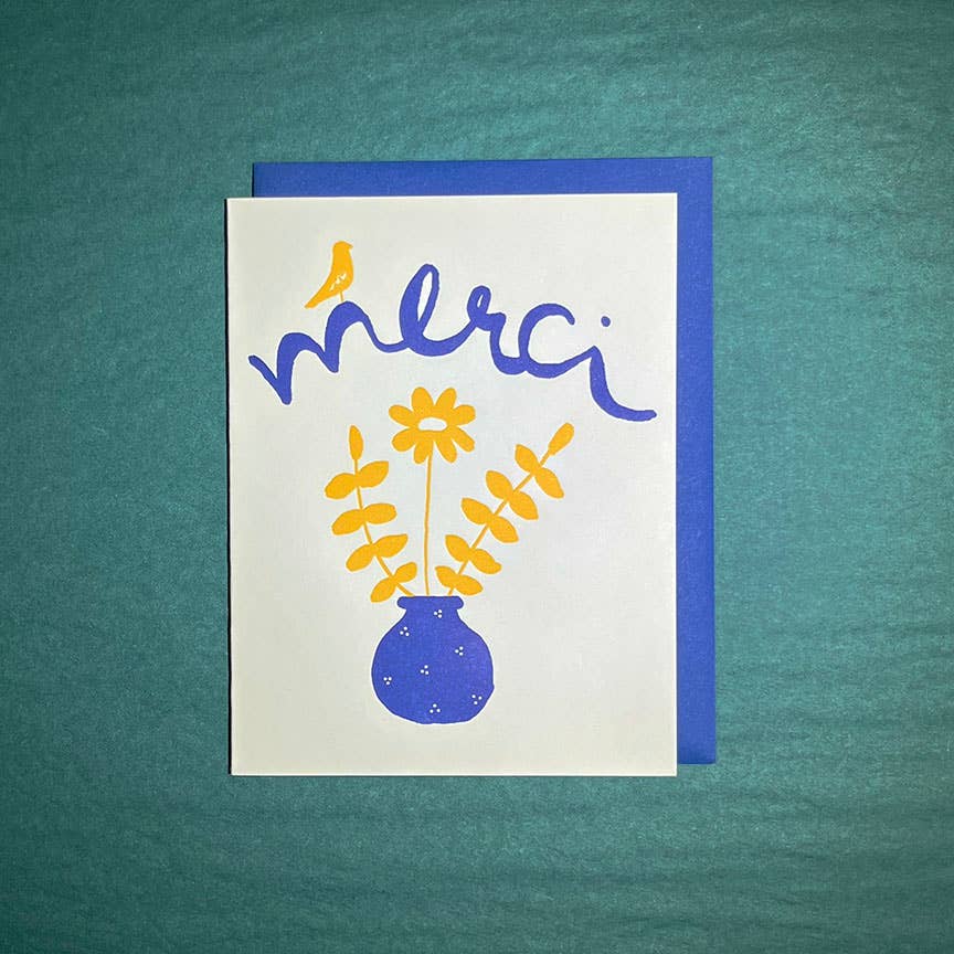 Merci - Thank You Card: Single