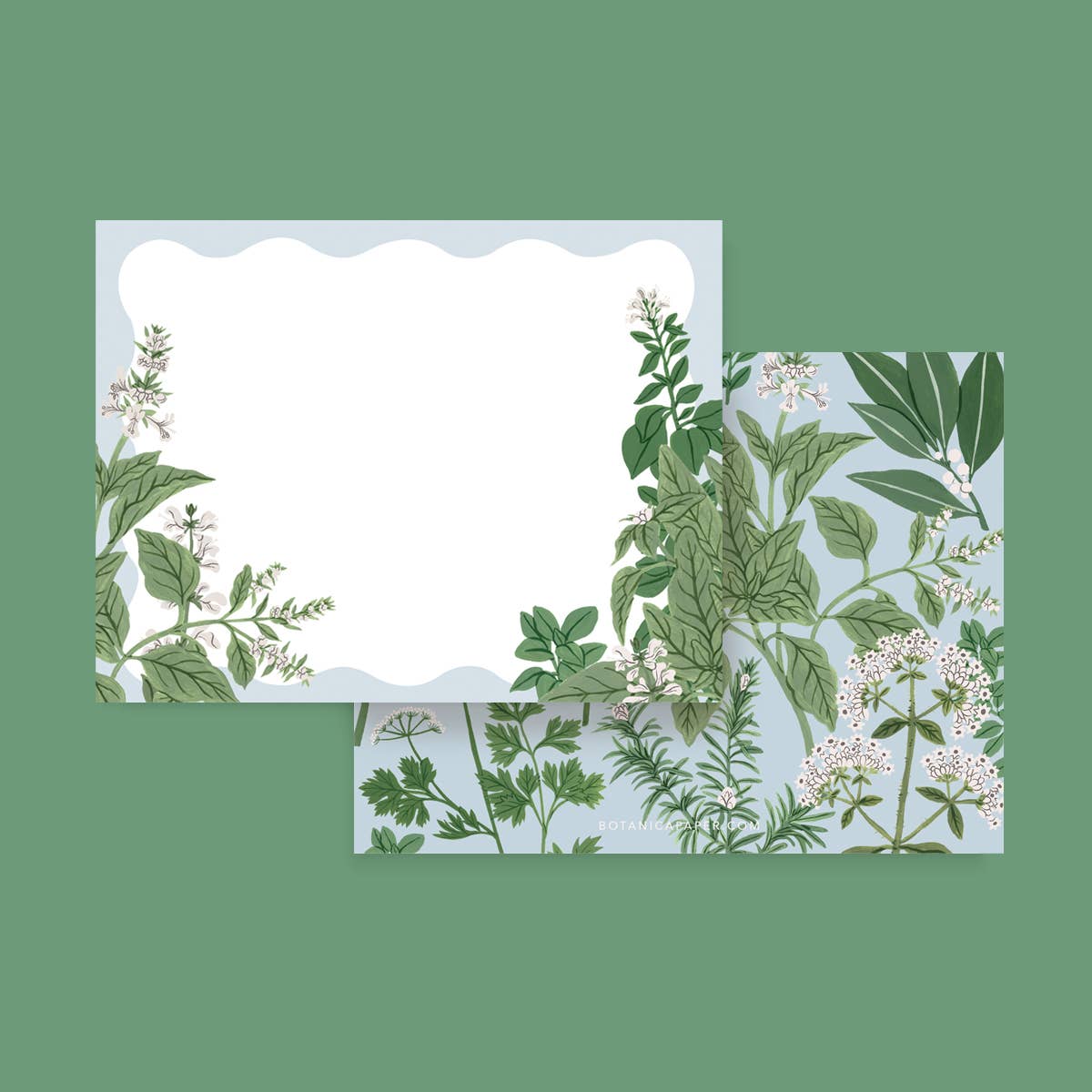 Herb Garden Notecards | Set Of 4
