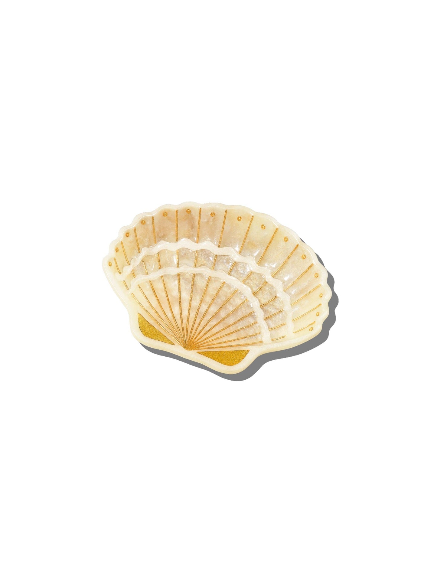 Hand-painted Seashell Trinket Tray