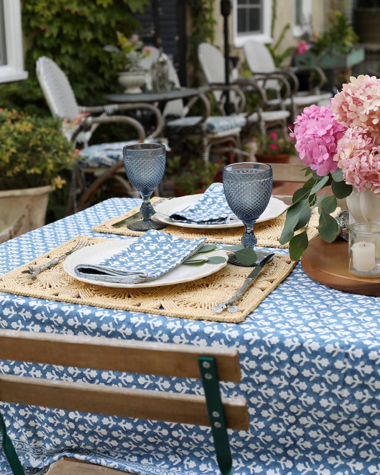 Indigo Napkin Charlotte, Set of 4