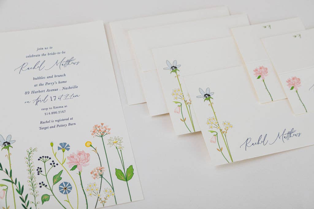 All in Bloom Notes: Box of 10