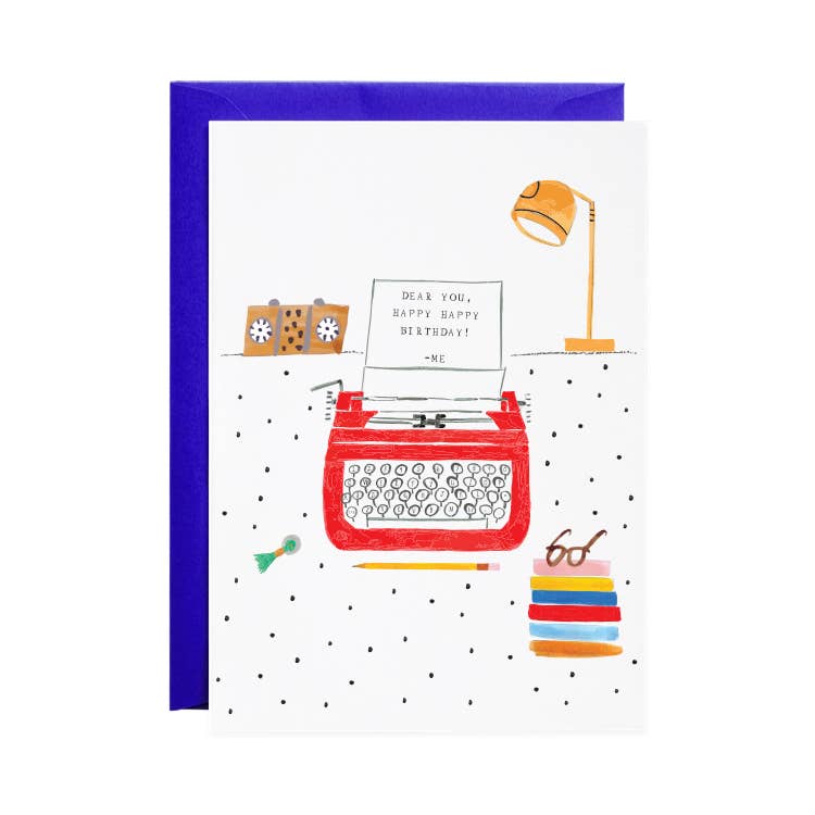 Royal Says Happy Birthday - Greeting Card