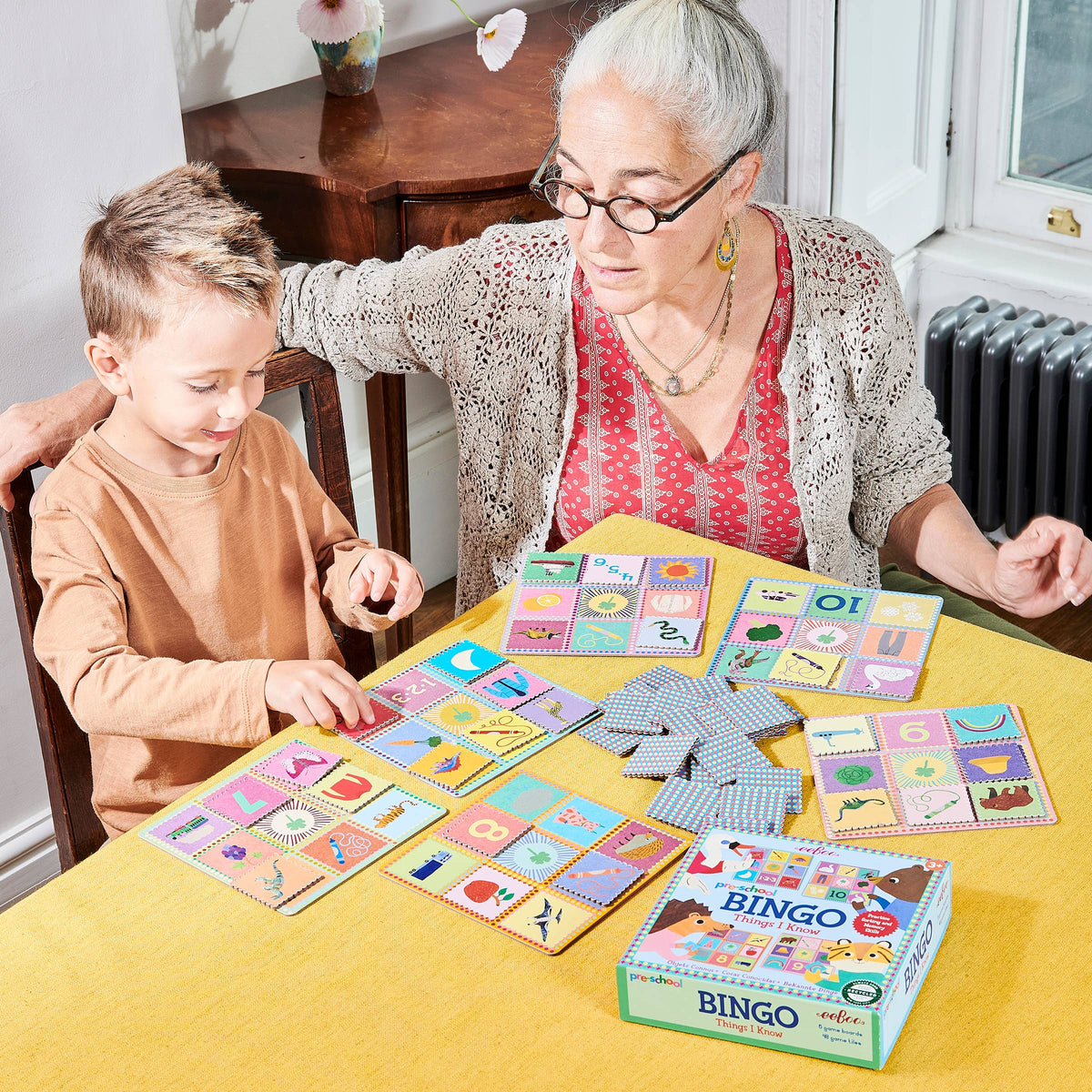 Preschool Things I Know Bingo - eeBoo