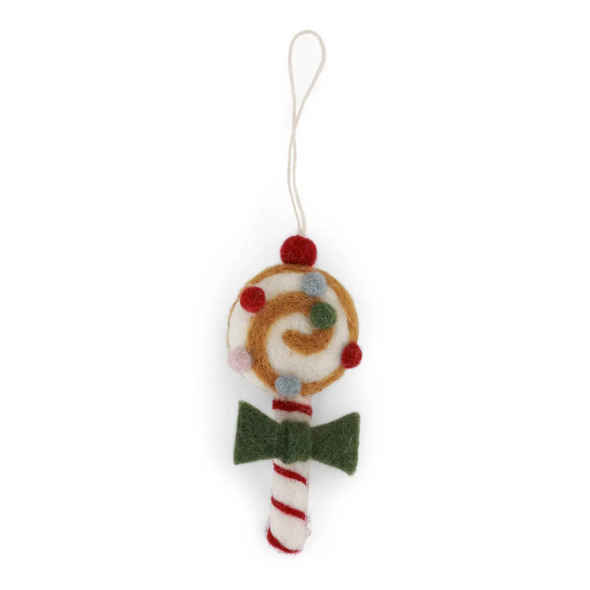 Christmas Candy w/Pine Green Bow