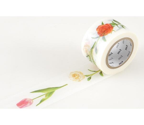 Hana R (Flower) - mt Washi Tape 30mm