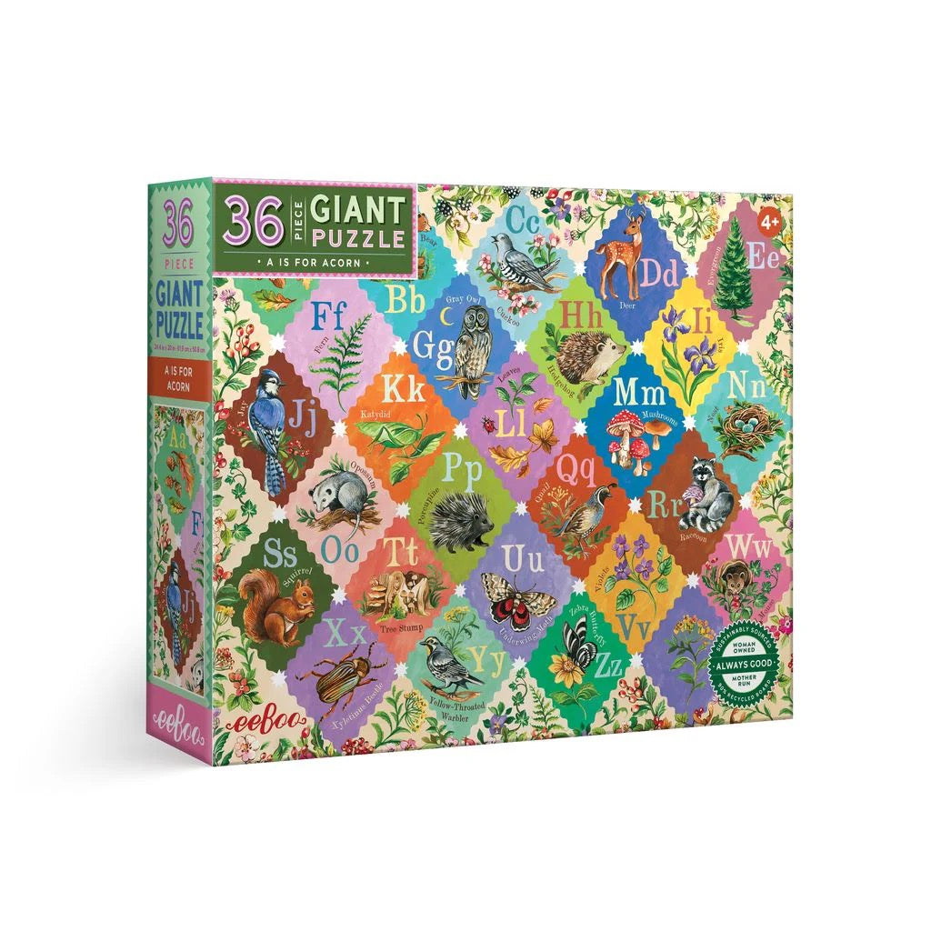 A is for Acorn 36 Giant Puzzle