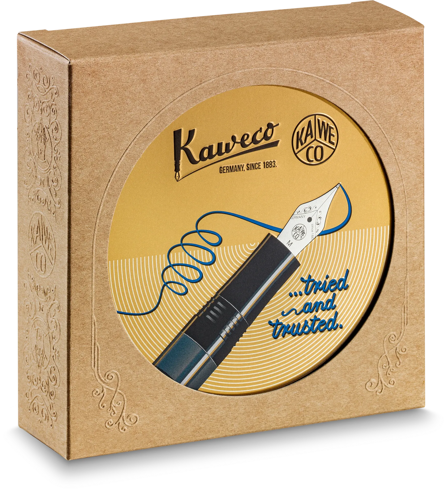 Kaweco PISTON SPORT AL Solo Navy/Gold M