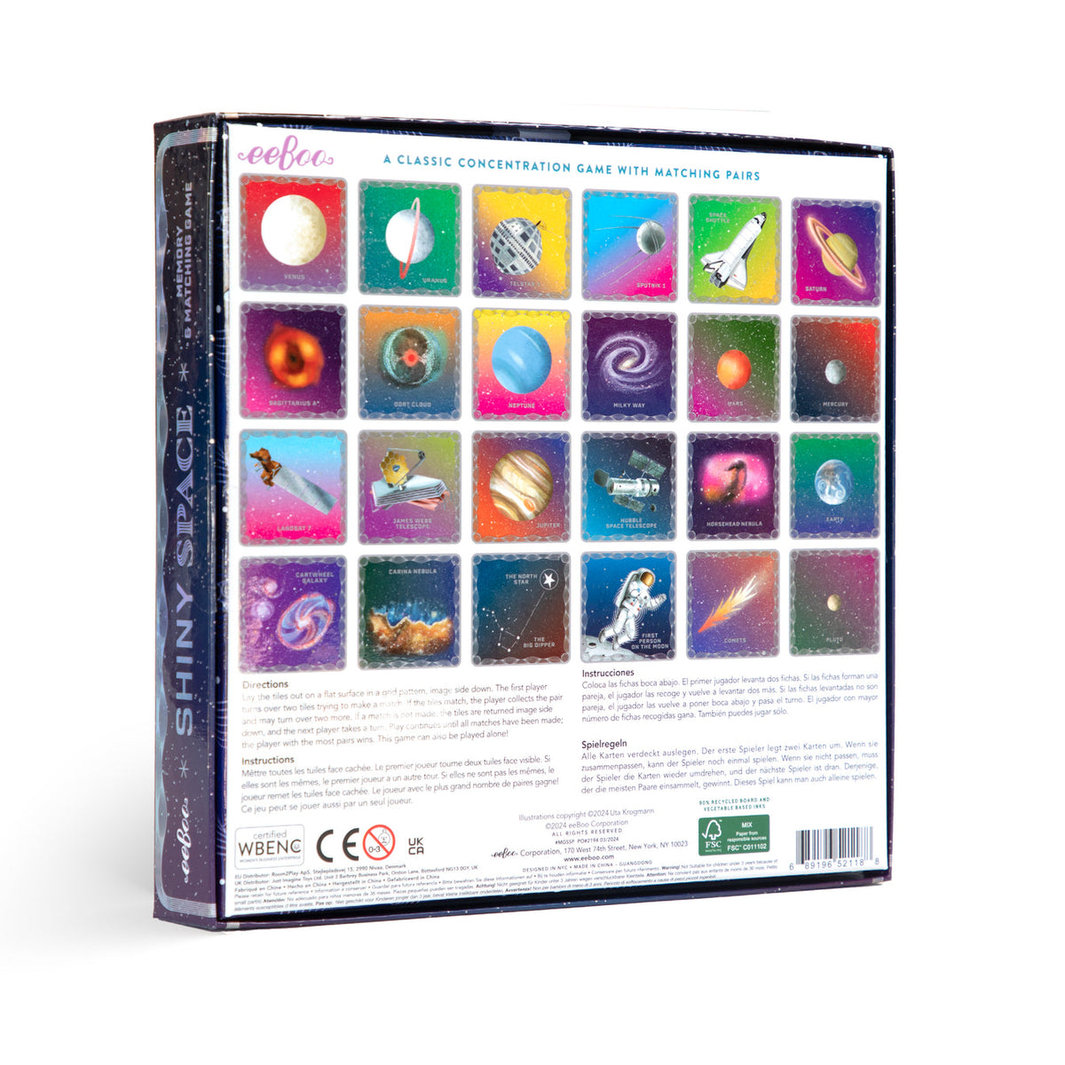 Space Shiny Matching Game - eeBo