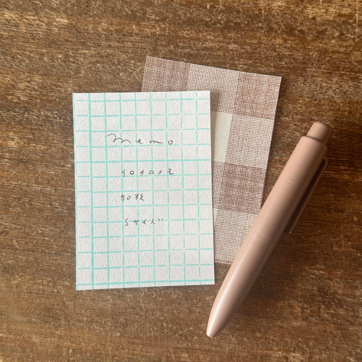 IROIRO Memo Pad Check - Medium