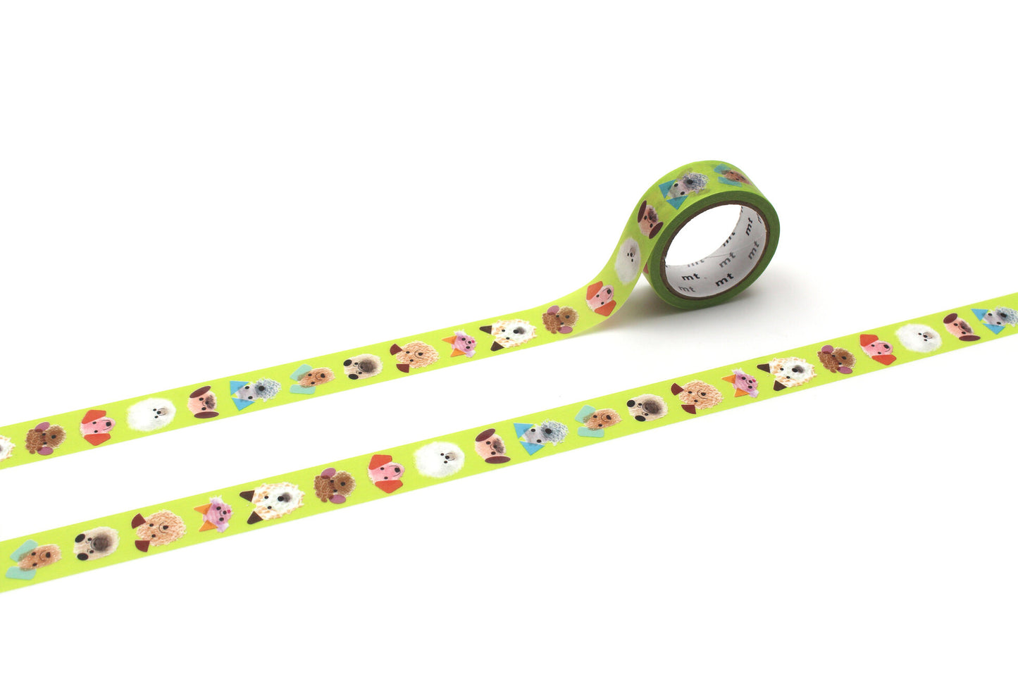 Puppy's Face - mt Washi Tape 15mm