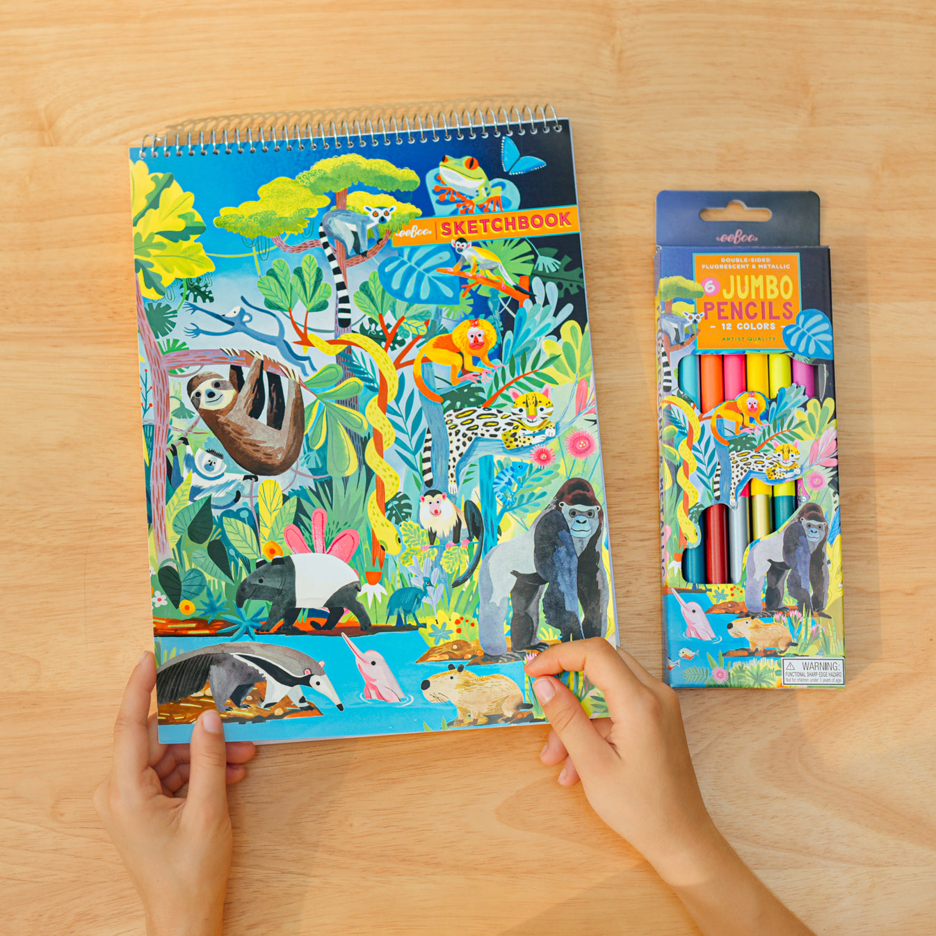 Rainforest Sketchbook - eeBoo