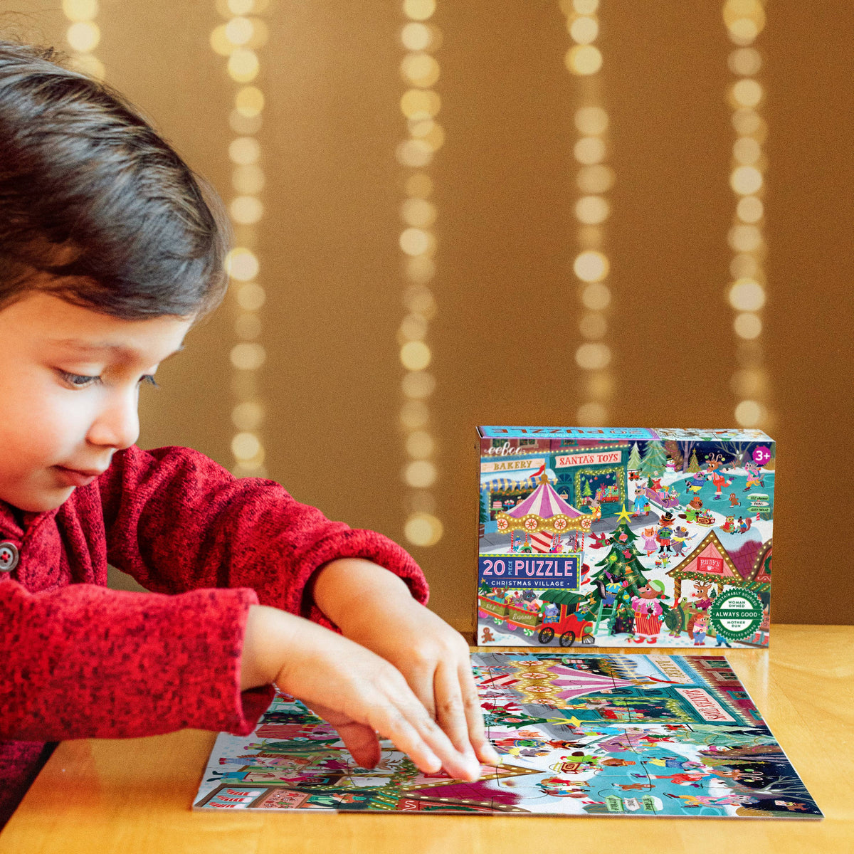 Christmas Village 20 Piece Puzzle
