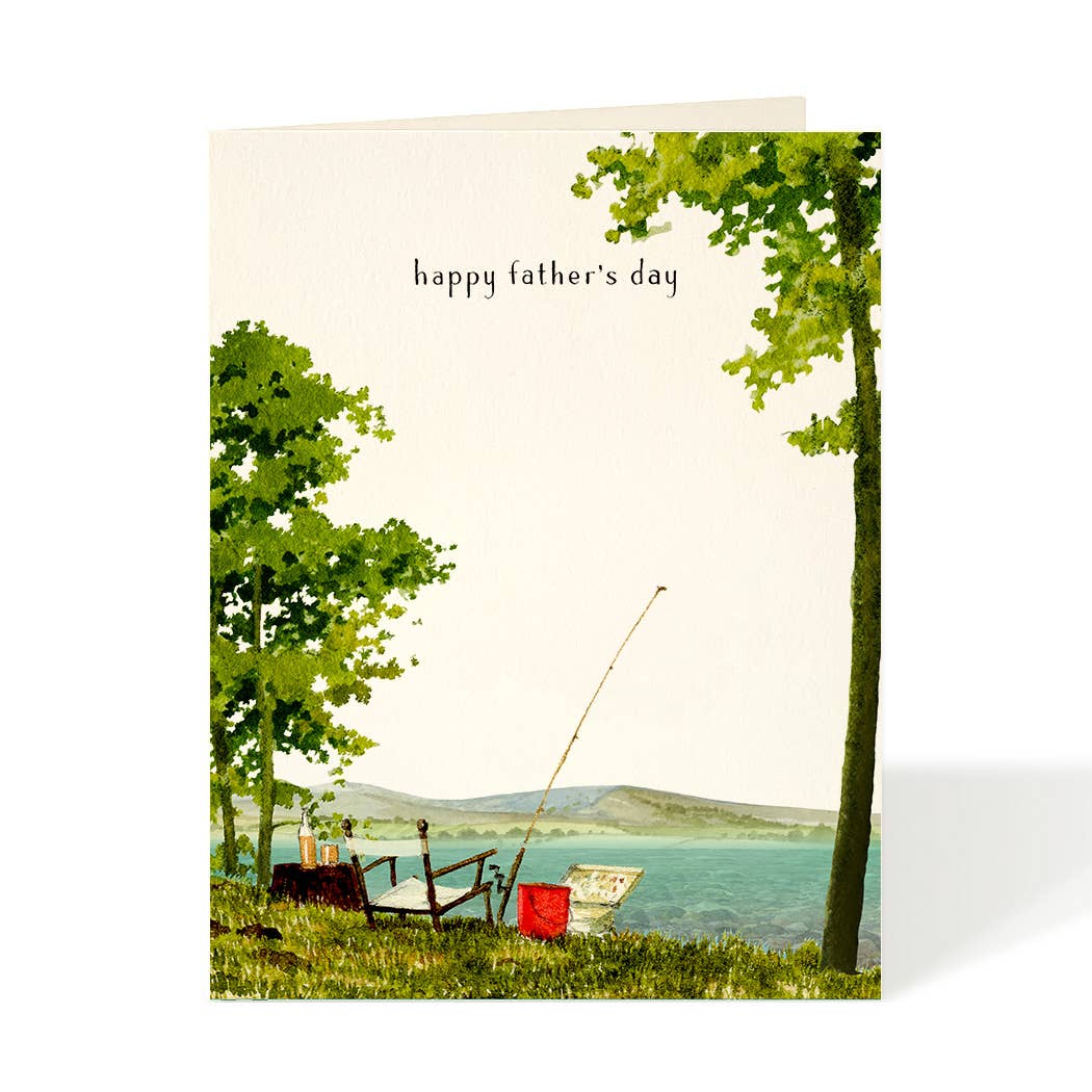 Gone Fishing - Father's Day Greeting Cards