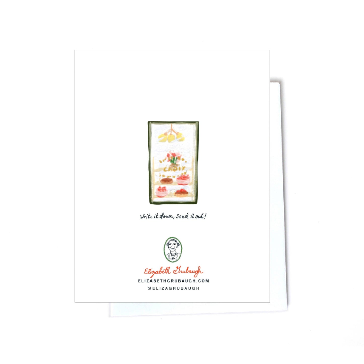 Patisserie Birthday Card