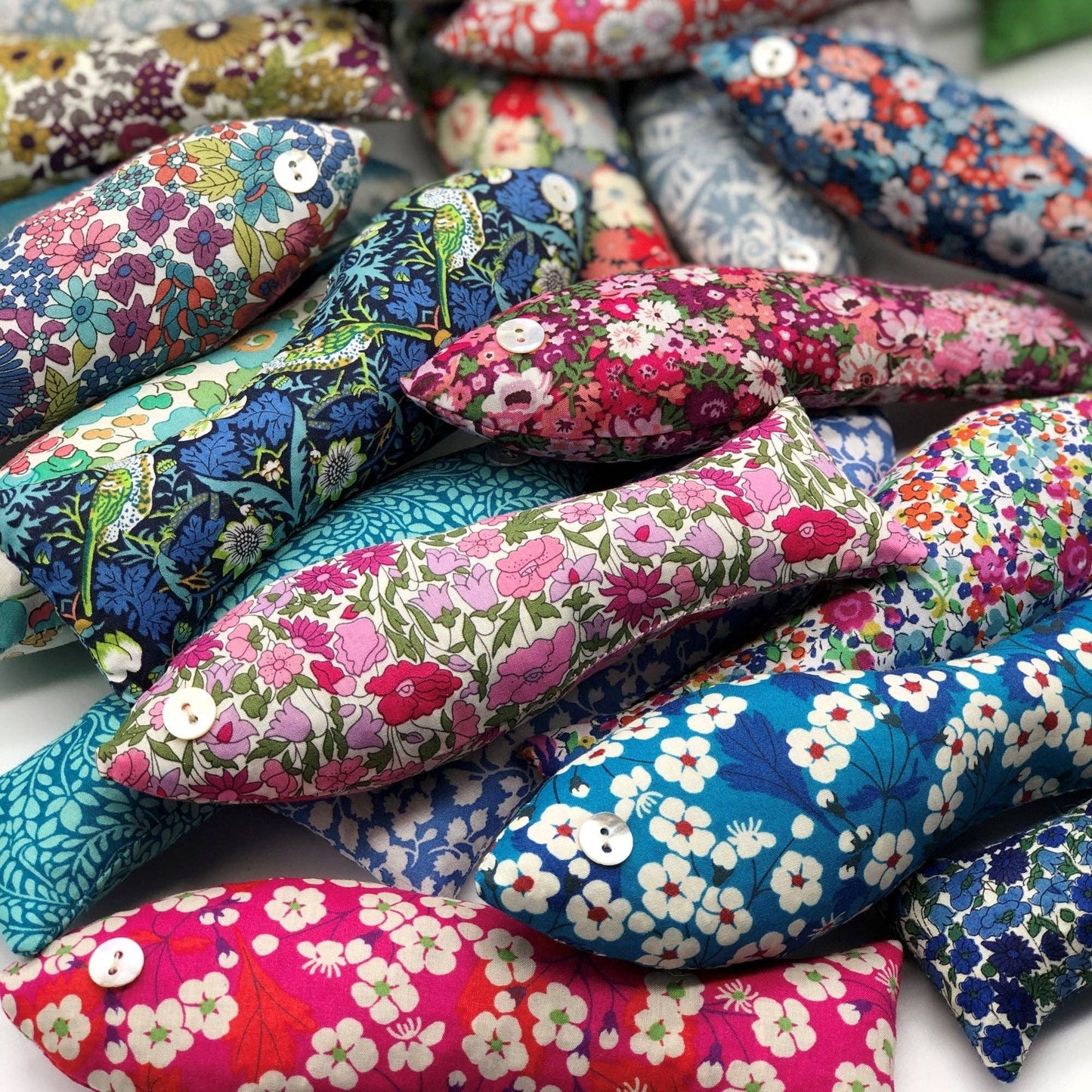 Lavender Fish Sachet - Liberty Tana Lawn Fabrics