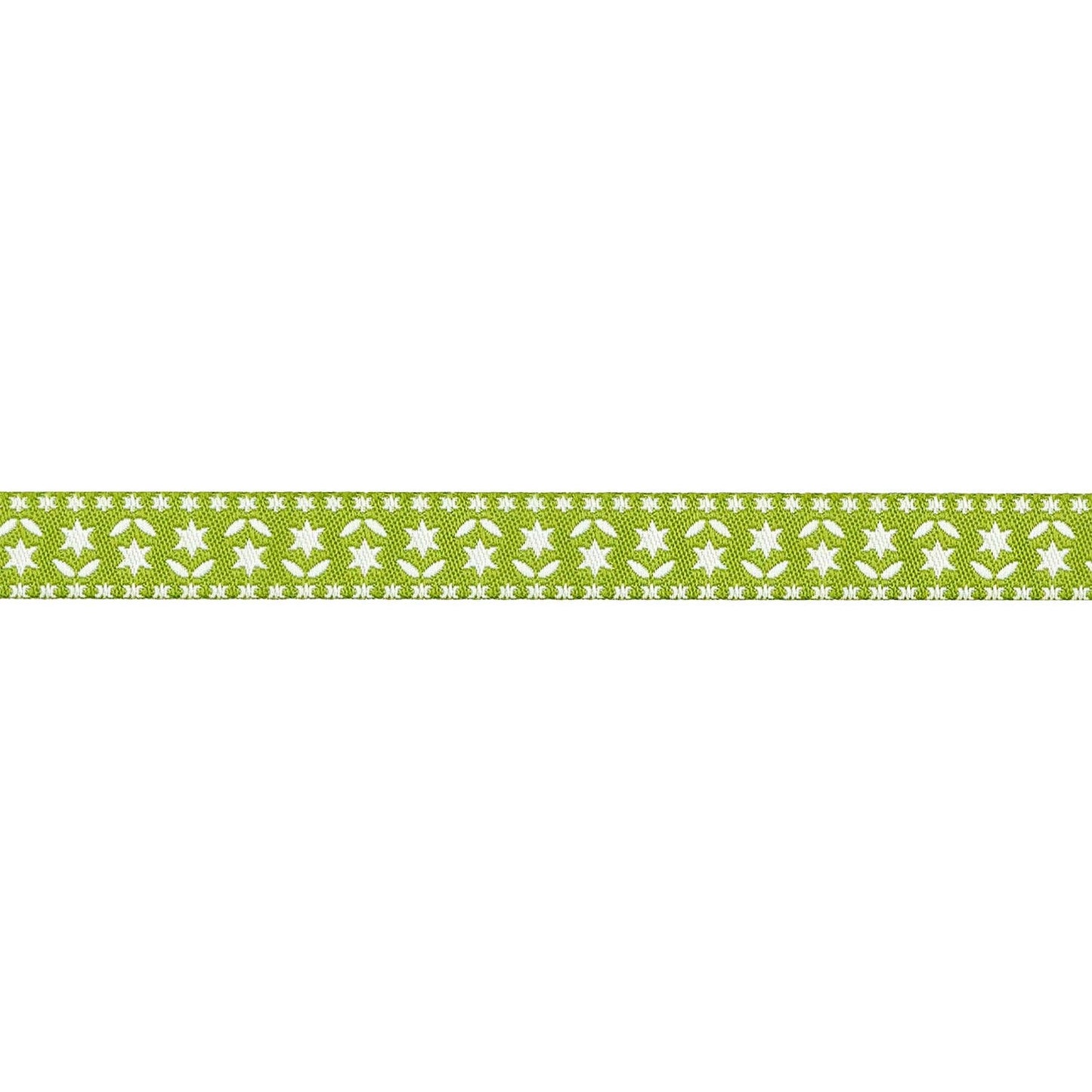 Buon Natale - Twinkle Stars in Pine - 1/2" - by Joanna Figueroa - 5 Yard Spool