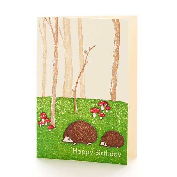 Forest Happy Birthday 4B Card