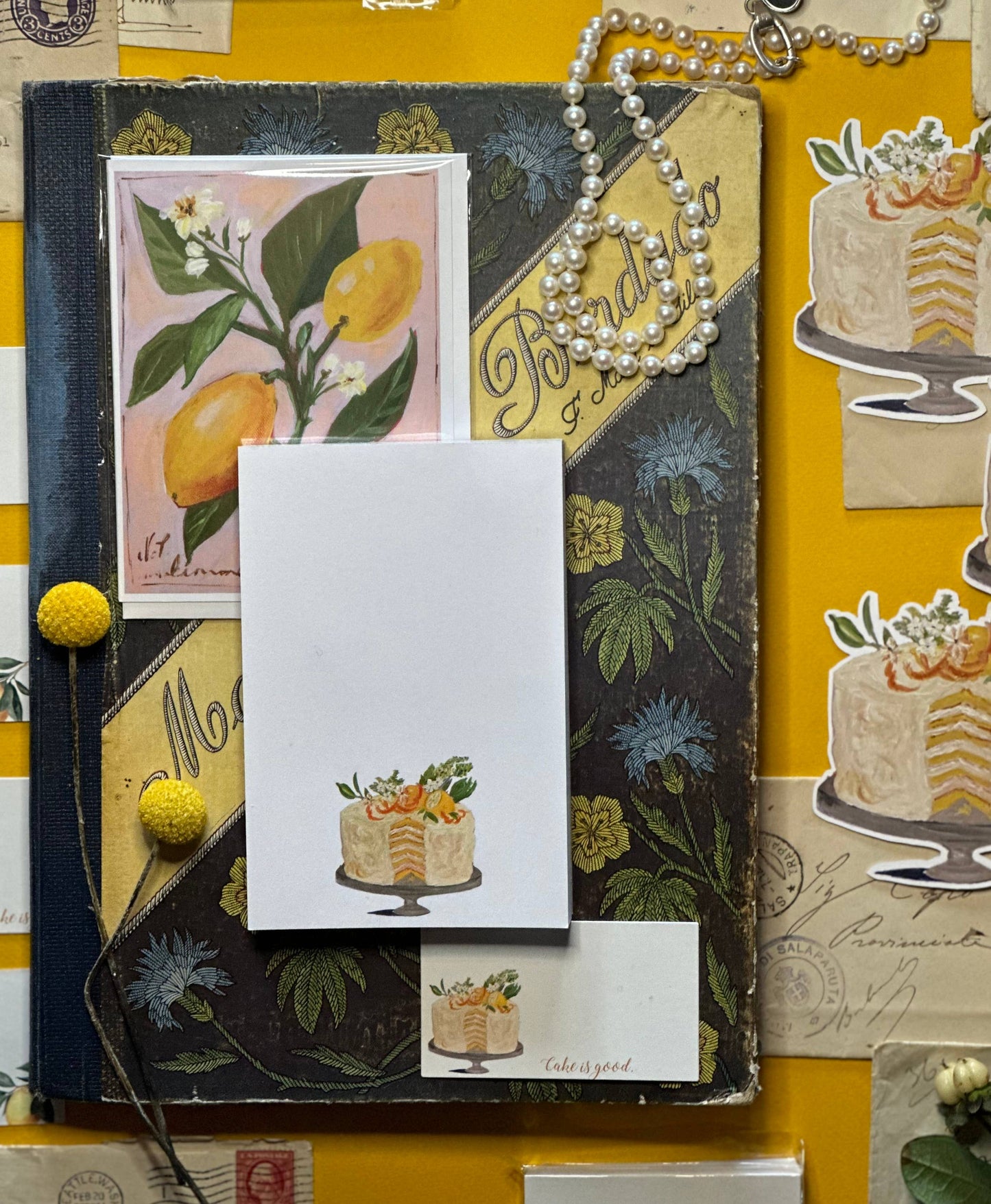 Fancy Cake Le Petit Notepad