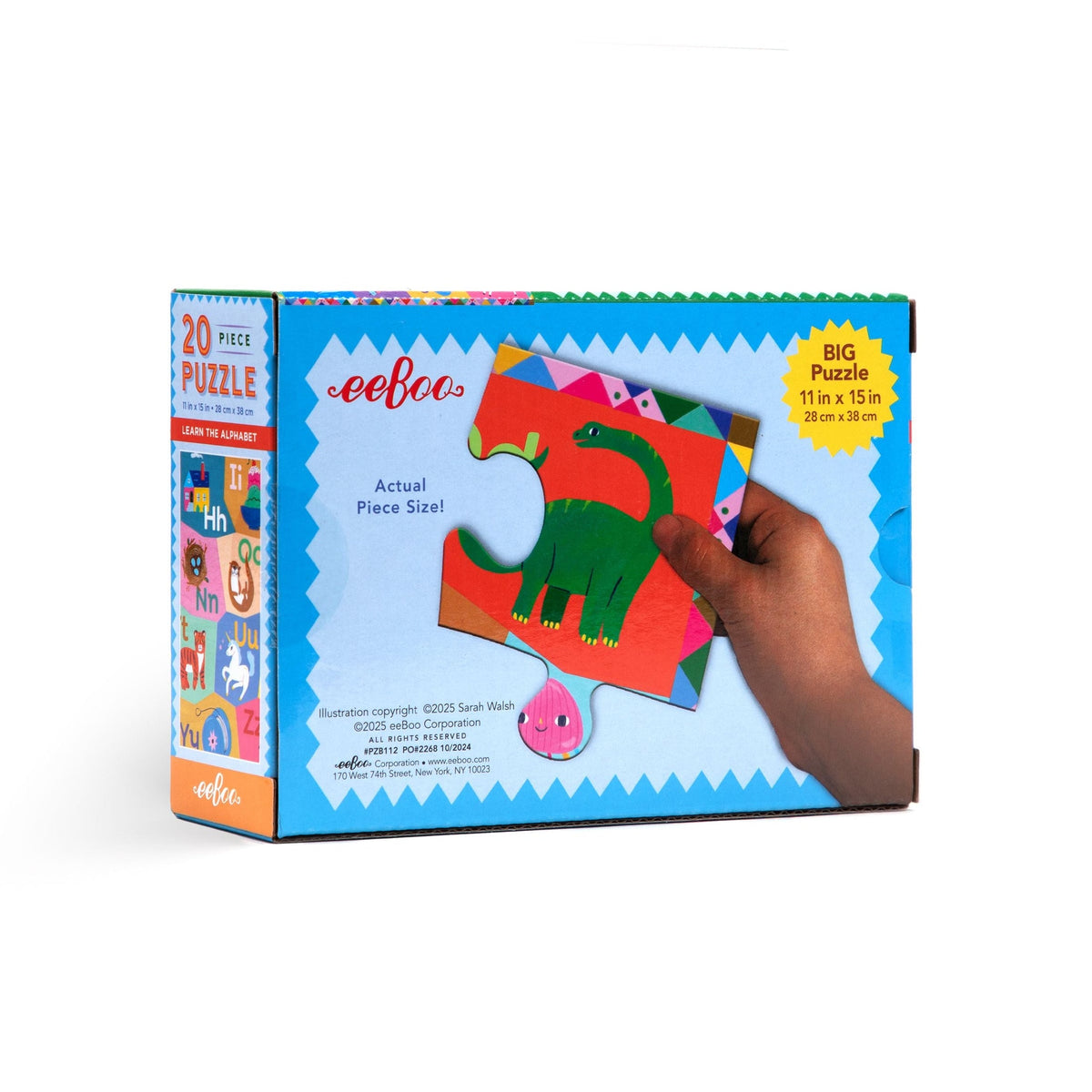 Learn the Alphabet 20 Puzzle - eeBoo