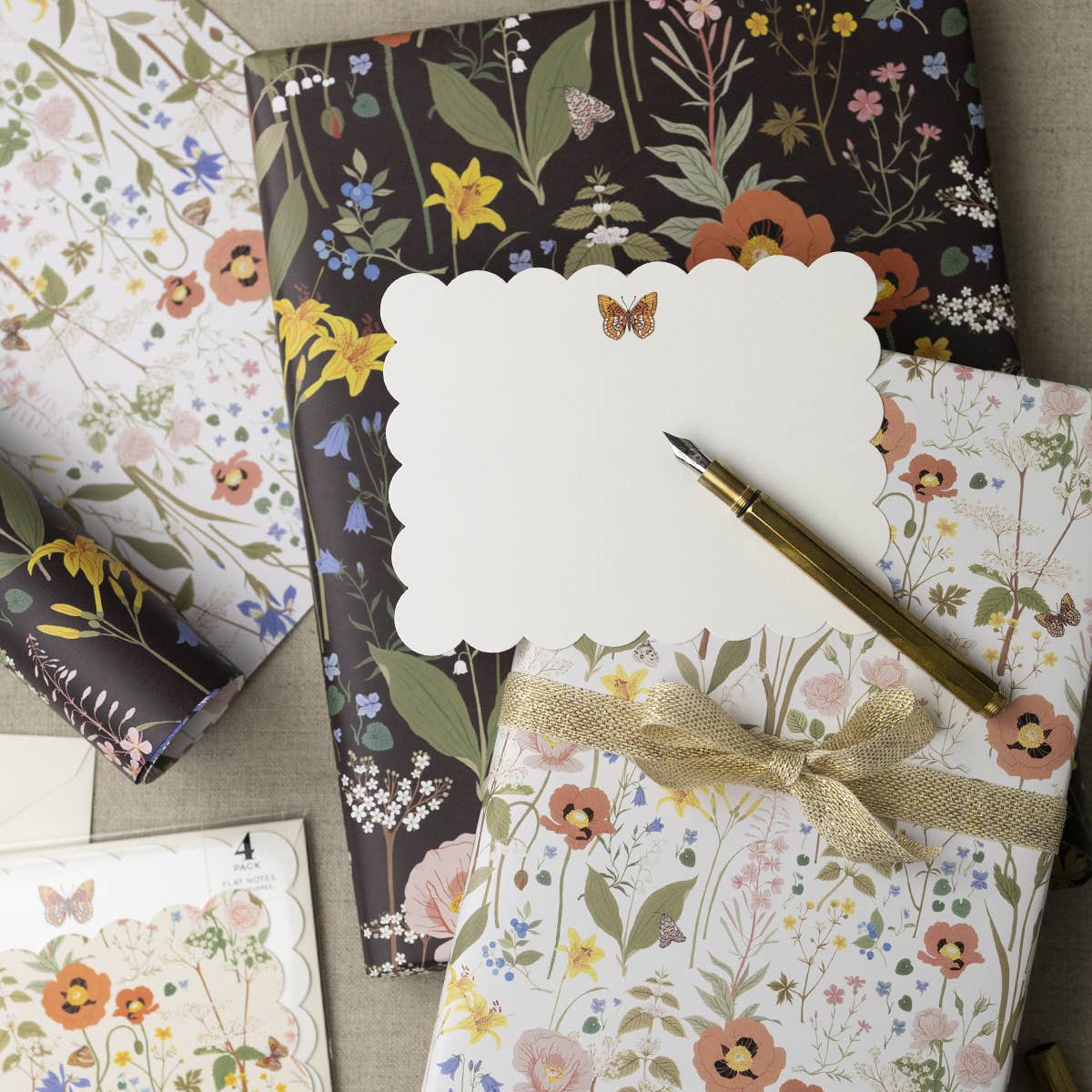 Wild Flowers Notecards | Set Of 4