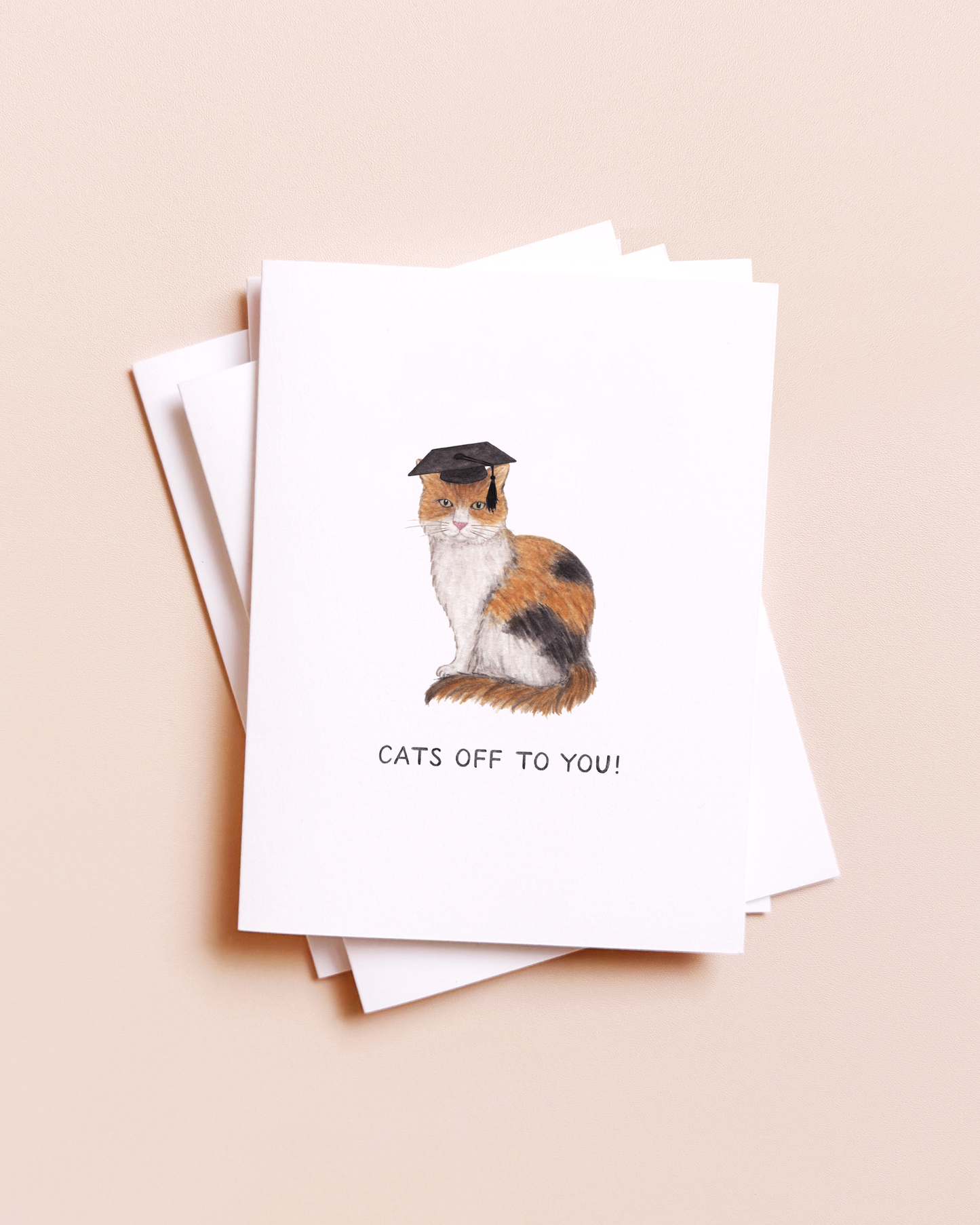 Hats Off To You — Graduation Card