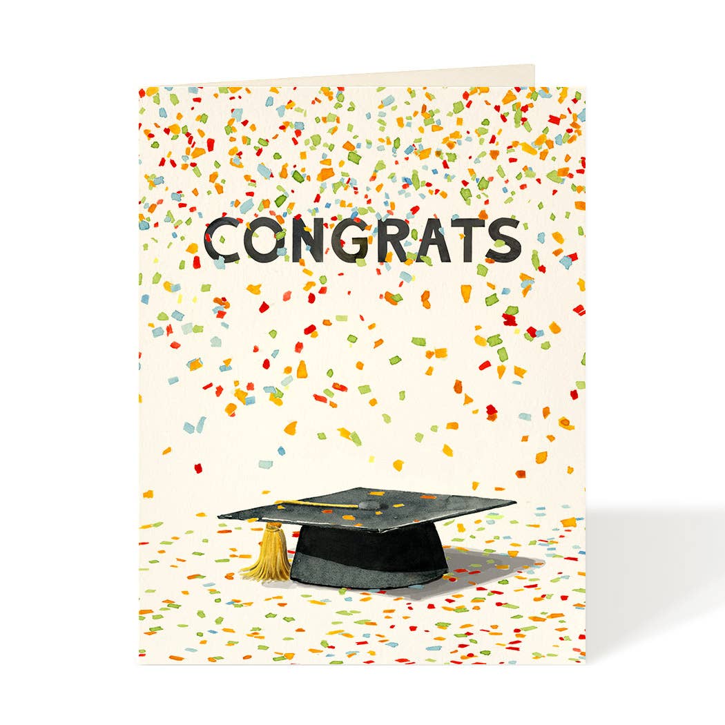Confetti Graduation - Graduation Card